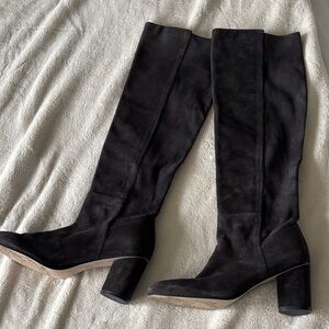EUC Stuart Weitzman sz 10 dark grey Knee-High Women's Boots